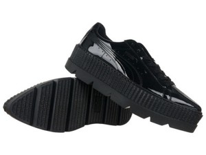 puma pointy creeper patent platform sneakers