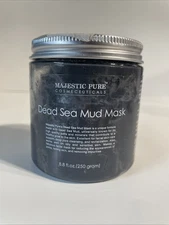 Majestic Pure Activated Charcoal Mud Mask Clear Complexion Facial Pore Blackhead
