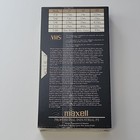 One Maxwell Black Magnetite Formulation P/I Plus T-120 VHS Tape Unopened! New! — photo 3