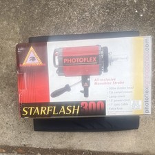 Photoflex StarFlash 300 300W Flash Lighting Tilt Swivel Mount Lamp Cover