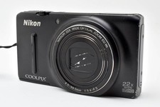 Nikon COOLPIX S9500 18.1MP Digital Camera - Black for sale online