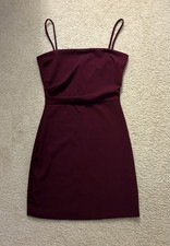 Windsor - Burgundy mini dress (small) Worn once, excellent condition