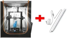 3D Printer Enclosure with LED Lighting, Fireproof 1-Medium LED, Black  CO