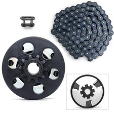 Centrifugal Clutch, Go Kart Clutch 3/4" Bore 10 Tooth for 40/41/420 Chain,...