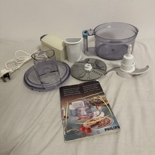 Vintage Philips HR2830 Food Processor MultiMix Compact Slicer Grater Chopper