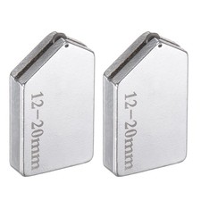 2Pcs Glass Cutter Replacement Heads 12mm-20mm Tungsten Carbide
