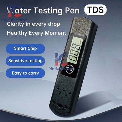 LCD TDS Meter Digital Water Quality Tester Pen for Drinking Water 0-9990ppm