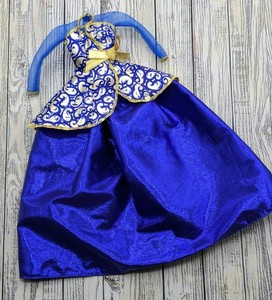 green emerald velvet dress Portrait in Blue Barbie Doll  The Pop Culture Antique Museum