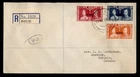 DR WHO 1937 NEW ZEALAND NIUE OVPT FDC KGVI CORONATION COMBO R95027