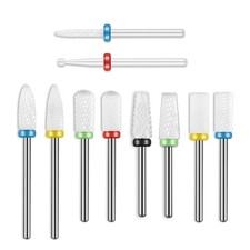 Nail Drill Bits Electric Manicure Head Replacement Device for Manicure Pedicure
