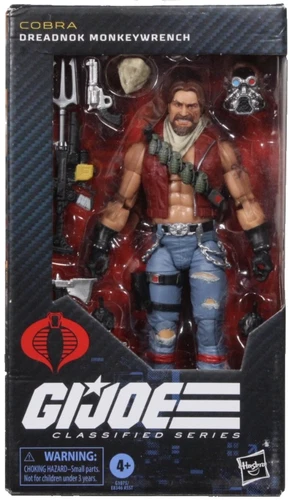 MONKEY WRENCH Cobra Dreadnok GI JOE CLASSIFIED SERIES 167 New
