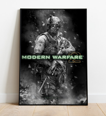 Call of Duty Modern Warfare-2 Canvas Poster,  Wall and Home Decor, Gaming Poster