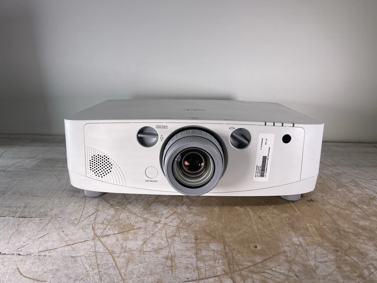 NEC Projector NEC NP-P401W Projector - Only 367 Lamp Hours! 4000
