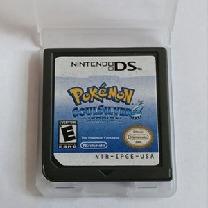 Pokemon Soul Silver Version Game Card for 2DS 3DS NDS NDSI NDSL Lite