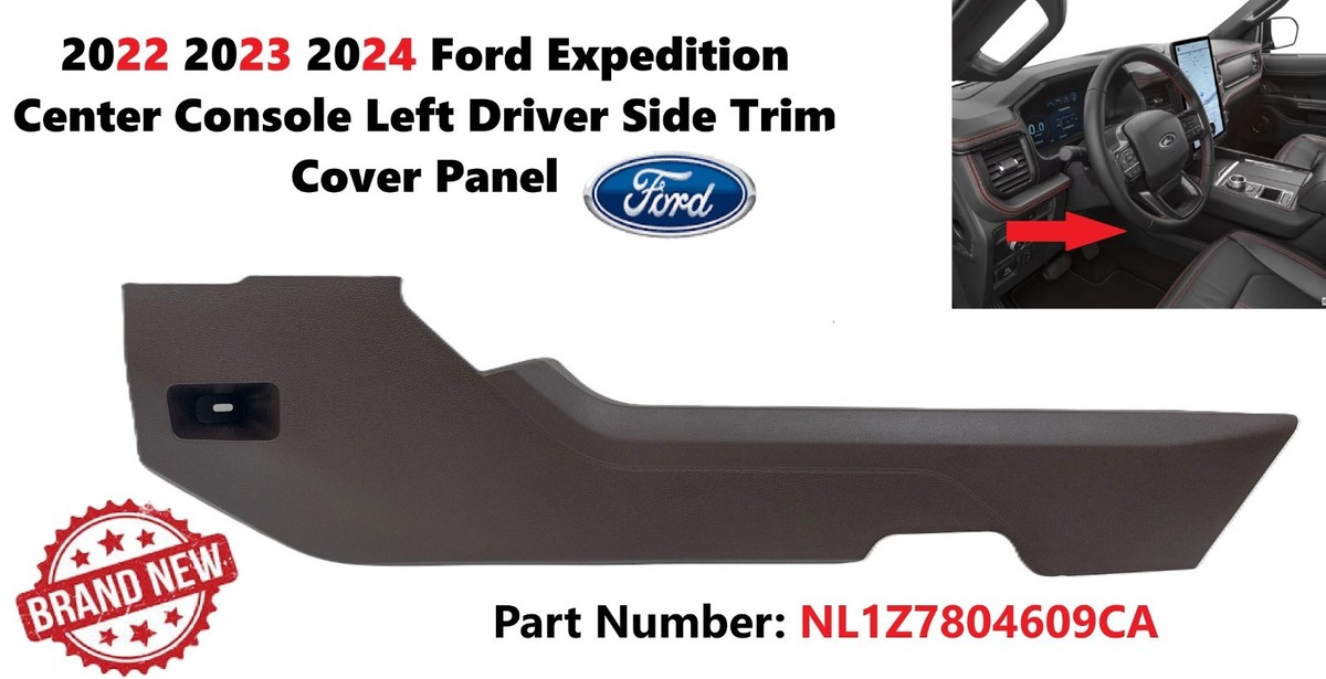 ガーディページ 2022 23 2024 Ford Expedition Center Console Left Trim Cover Panel