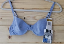 Maidenform Women's 36A Underwire Bra Blue K03509 Padded  NWT