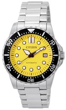 Orologio Uomo Citizen Urban Meccanico Quadrante Giallo Automatico NJ0170-83Z 100M