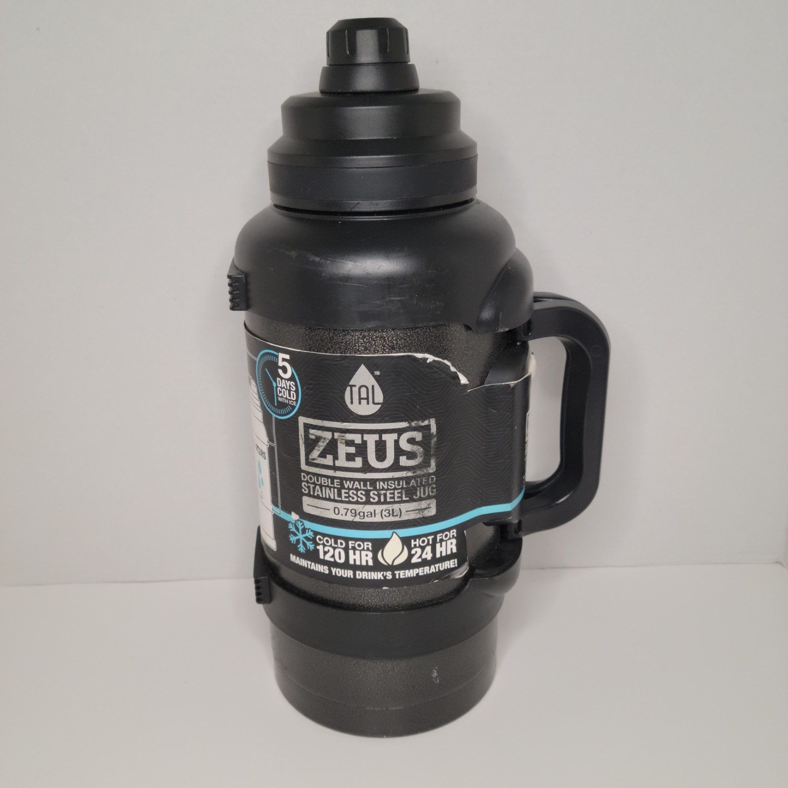 101oz / 3l Stainless Steel Black