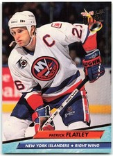 1992-93 Fleer Ultra #125 Patrick Flatley New York Islanders