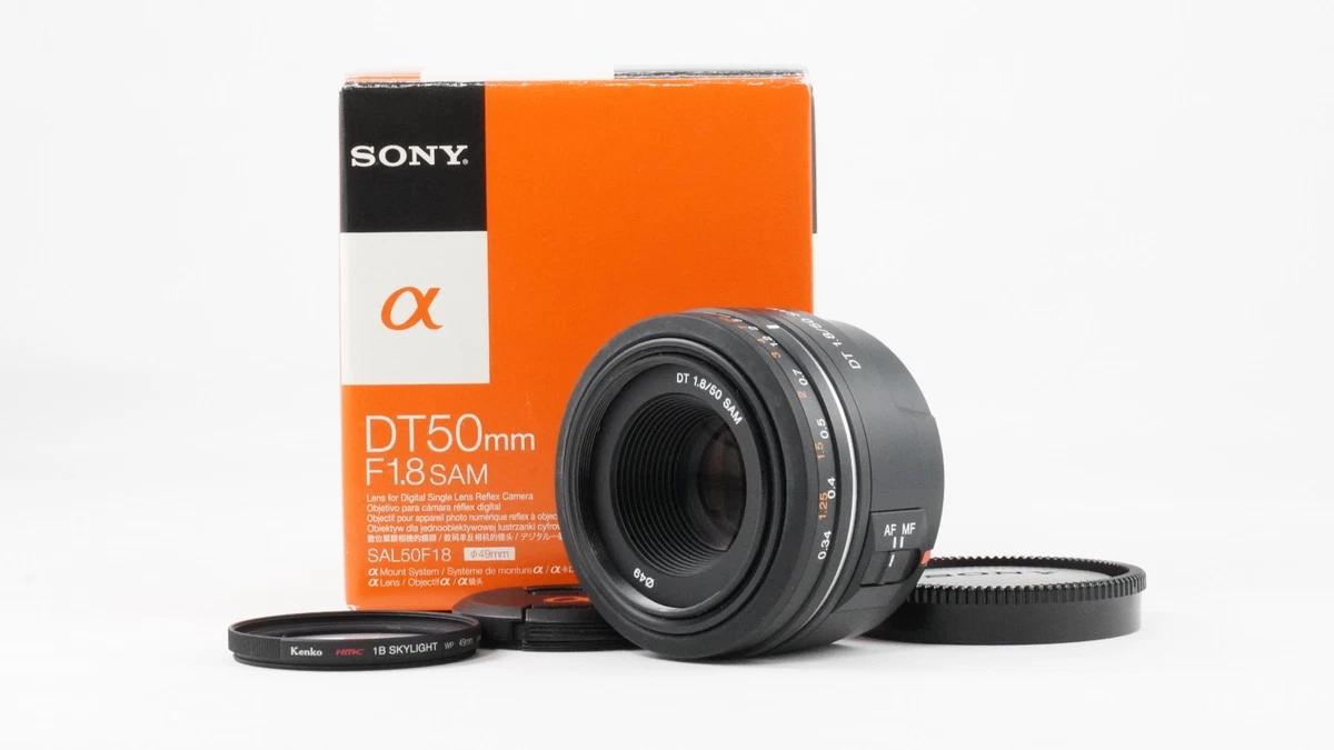 Sony DT f/1.8 Camera Lenses 50mm Focal for sale | eBay