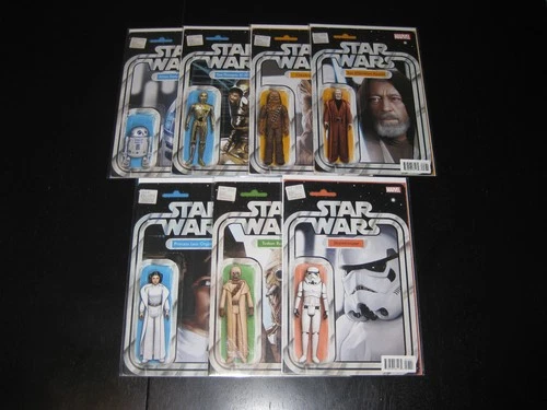 Star Wars 3 4 5 6 7 8 Leia 1 JTC Action Figure Variant (Marvel Comics 2015)