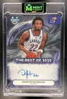 DARRYN PETERSON 2025-26 BOWMAN BEST UNIVERSITY #BA-DP BEST OF 2025 AUTO JAYHAWKS