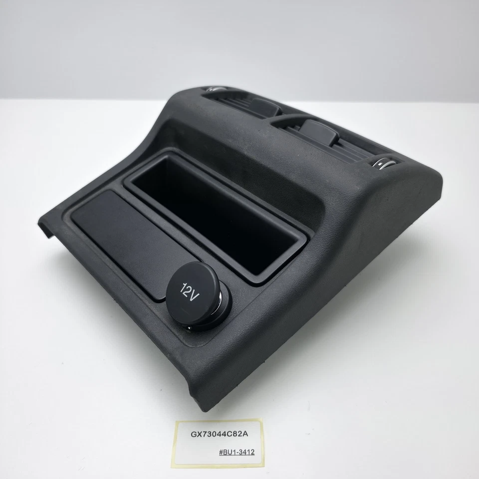 2016-2020 Jaguar XF Rear Center Console Air Vent AC Trim Grille GX73044C82A - Image 4 of 4