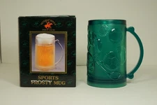 VINTAGE MINT Beverly Hills Polo Club Green Sports Double-Walled FREEZER MUG