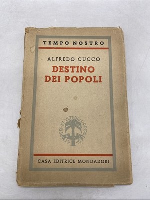 ALFREDO CUCCO - SCHICKSAL DER VÖLKER - MONDADORI