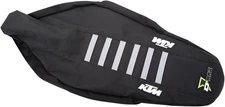 Dcor Ribbed Seat Cover Black/Black/Gray KTM 250 SX-F/350 SX-F/450 SX-F/125