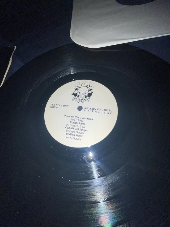 Bomb Return Of The DJ Vol. II 2 LP Vinyl Record USED Ex 180G 1997 Turntablist - Image 3 of 4