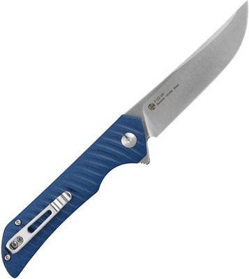 RUIKE  P122-ME Linerlock Blue 3.75'' 14C28N Blue Micarta Folding Knife