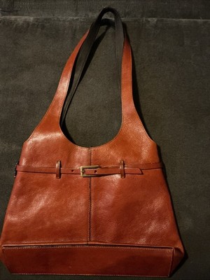 P47 Francesco Biasia Leather Purse Shoulder Bag