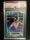 2022 Topps Chrome - Rookie Autographs Cal Raleigh RA-CR Aqua Wave Refractor /199