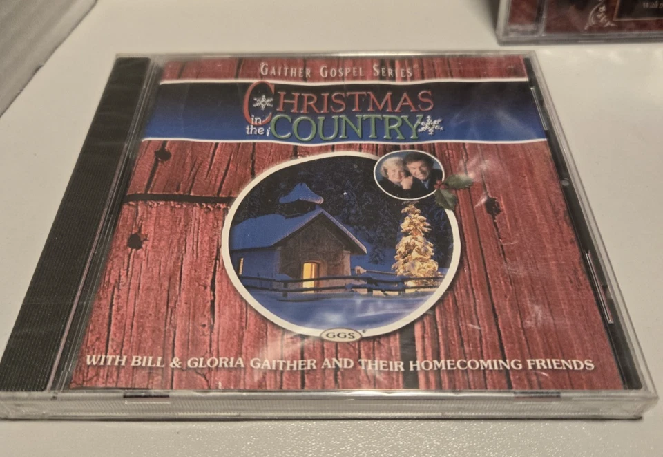 Lot of (3) Bill & Gloria Gaither Christmas CDs SEALED NEW w/ Homecoming Friends Foto 2 de 4