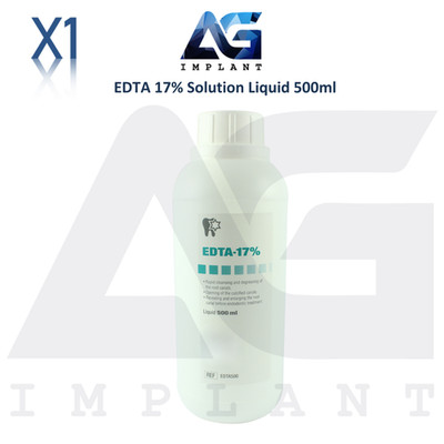 Dental ED TA 17% Solution Liquid 500ml R00t Canal Cleaning Smear Layer Removal
