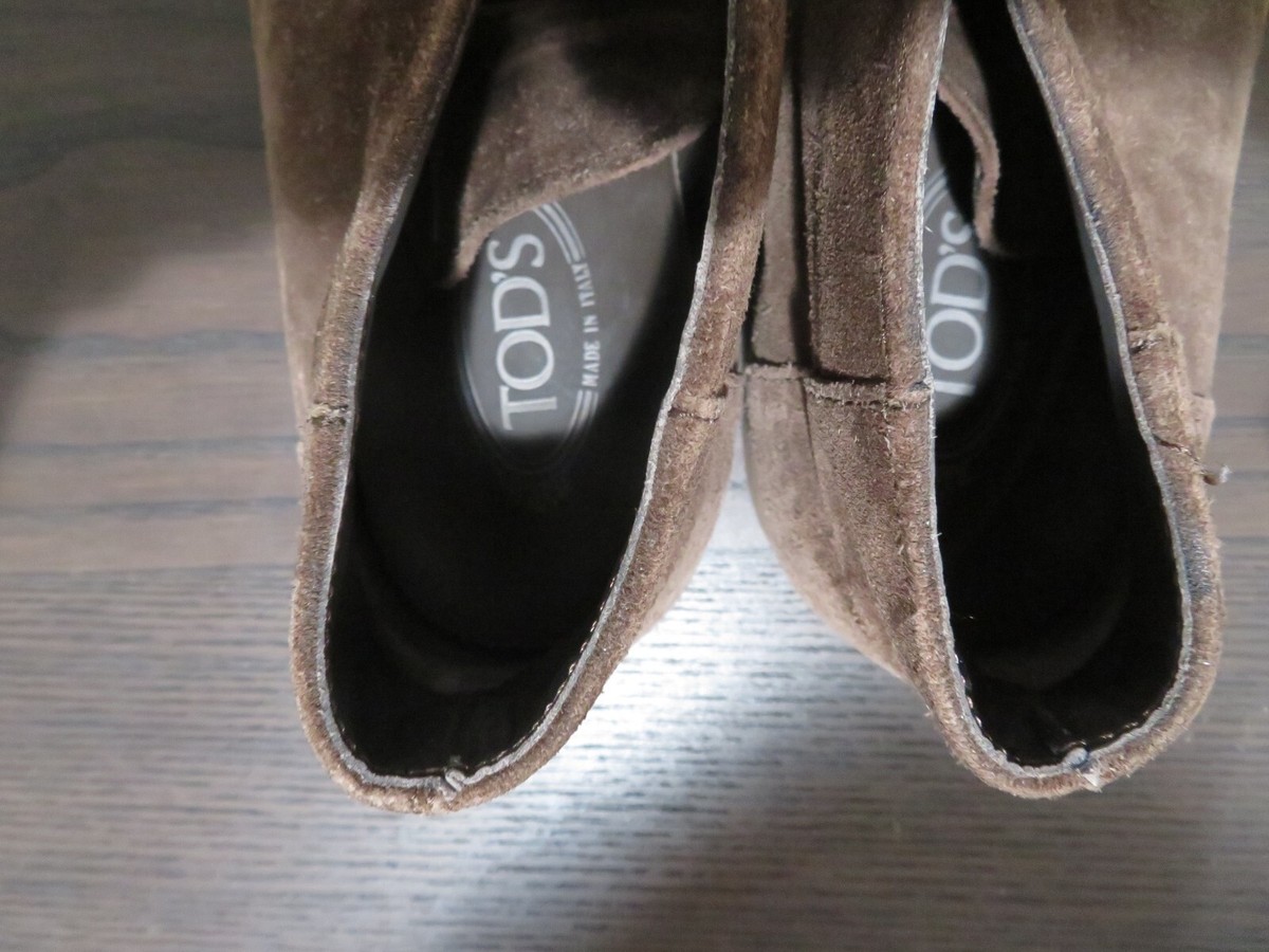 Tod\'s Polacco Lace Up Suede Chukka Boots Made in Italy Tod main image 2
