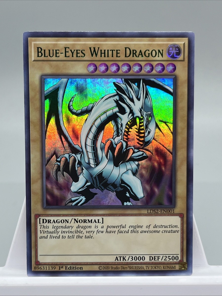 Blue-Eyes White Dragon (Green) LDS2-EN001 Legendary Duelists