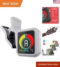 Professional Clip-On Tuner for All Instruments - Fast, Accurate & Easy to Use