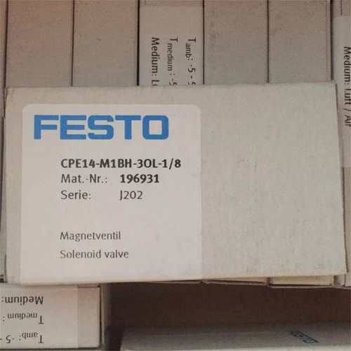 1PC Festo CPE14-M1BH-3OL-1/8 196931 Solenoid Valve New Fast Shipping - Picture 3 of 8
