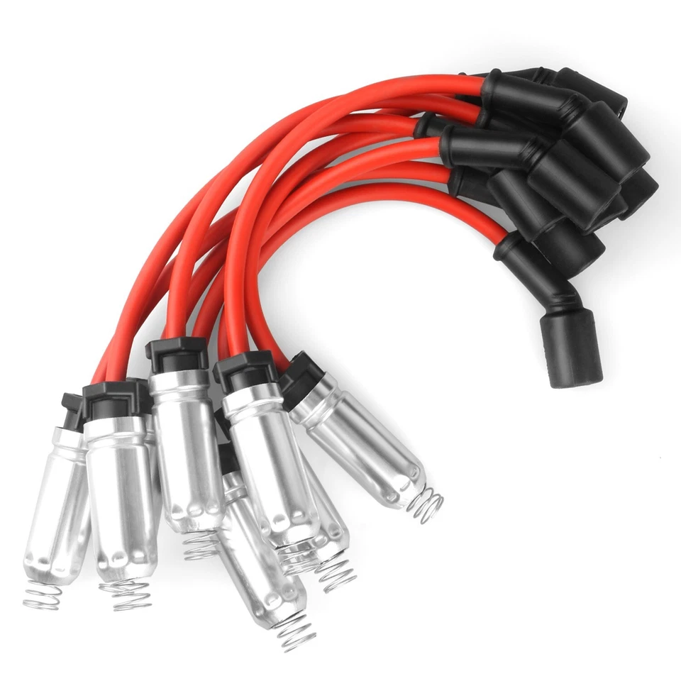 Genuine 8PCS Wires 48322 Spark Plugs 41962 For Chevy Silverado GMC 4.8/5.3/6.0L - Image 4 of 4