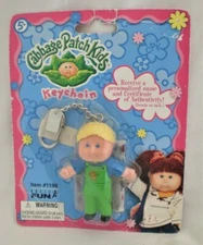 Cabbage Patch Boy BASIC FUN keychain NEW
