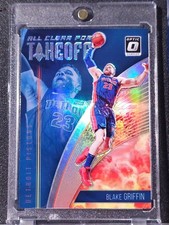 2018-19 Donruss Optic Basketball All Clear for Takeoff #11 Blake Griffin