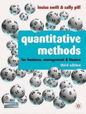 Quantitative Methods: For Business, Management and Finance - VERY GOOD