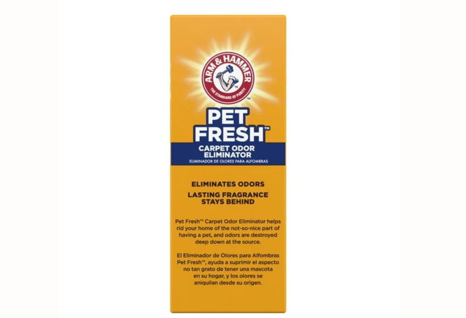 Arm & Hammer Pet средство для устранения свежего запаха порошок дезодорант для ковров упаковка 2 шт. (30 унций) - Изображение 3 из 4