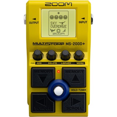 Zoom MS-200D+ Multistomp Drive and Distortion Pedal