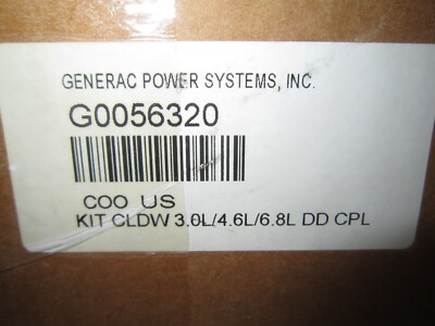 (2) Generac Generators Battery Heating Wrap Liquid Cooled 4, 6, 8 Cylinder Motor