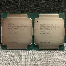 Matching pair Intel Xeon E5-2650V3 CPU 10-Core 2.3GHz SR1YA LGA 2011-3 Processor