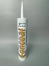 NEW Sascho Conceal Grizzly Brown Textured Caulk For Wood 10.5fl 310mL Tube