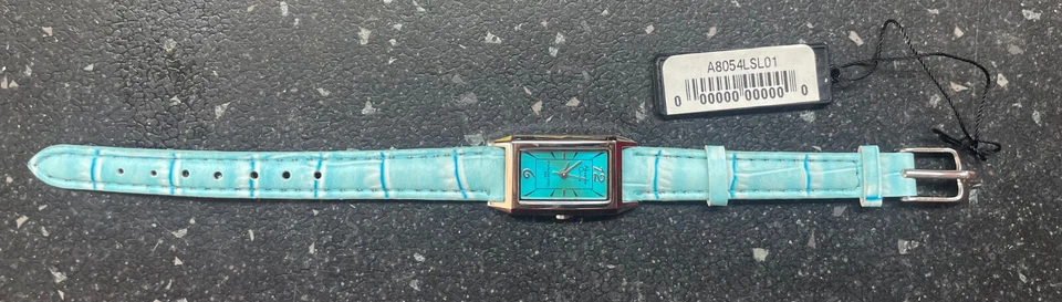 ALEXANDRE CHRISTIE SWISS SUNSHINE LADIES WATCH DEMO BLUE MOTHER OR PEARL FACE - Image 2 of 4